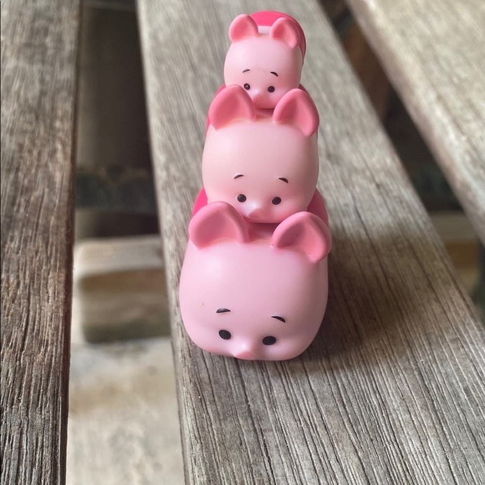 Pink Piglet Disney Stackable Tsum Tsum Figurines